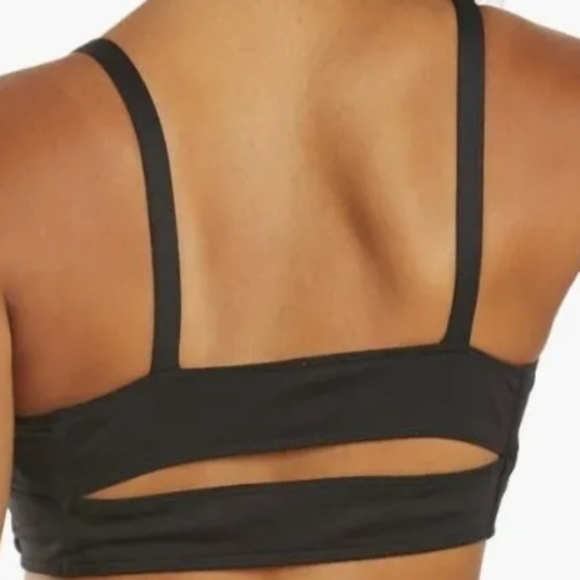 FREE PEOPLE Movement Very Prairie Sports Bra Black Low Impact Size S NWT FPS020 - Picture 4 of 15